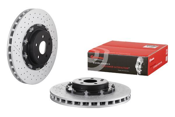 2x Brembo Brake Disc Two-Piece Floating Discs Line 09.8880.23 gallery