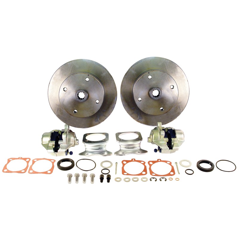 Disc Brake Kit, 4 On 130mm, Swing Axle, Short Spline Dunebuggy & VW