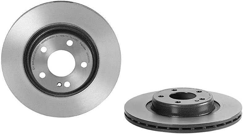 Brembo 09.D533.13 Co-cast Brake Rotor fits Mercedes-Benz A0004231812
