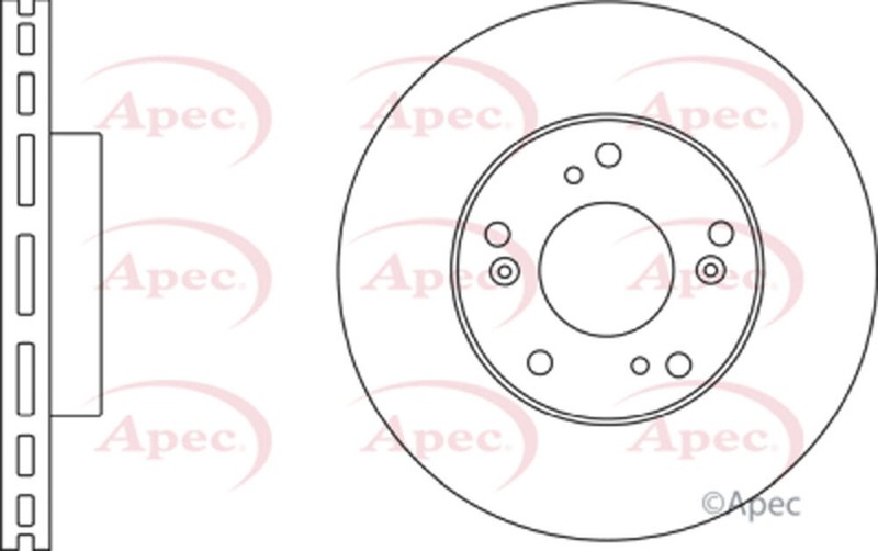 Fits Honda Civic 2001-2011 CR-Z 2010- 1.3 1.5 1.6 Brake Disc Front Ikio gallery