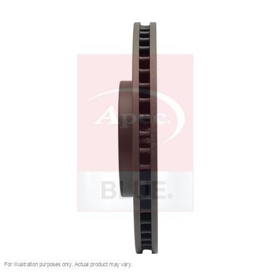 2x APEC Front Brake Discs For KIA SPORTAGE III (SL) 2 135kW/184HP/1995cc SDK6295 gallery
