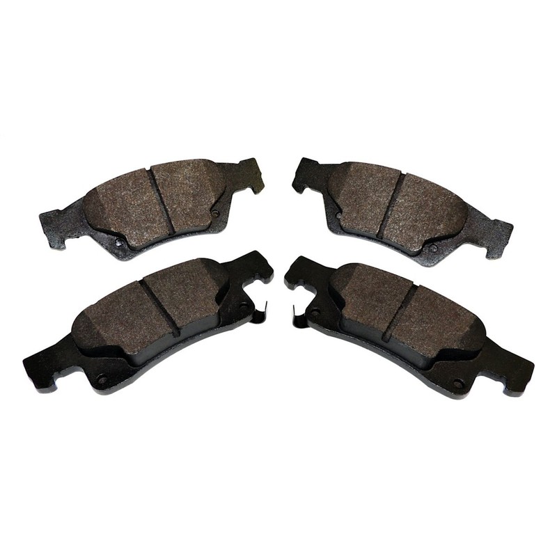68052386AA Brake Pad Sets 2-Wheel Set Rear for Jeep Grand Cherokee Dodge Durango
