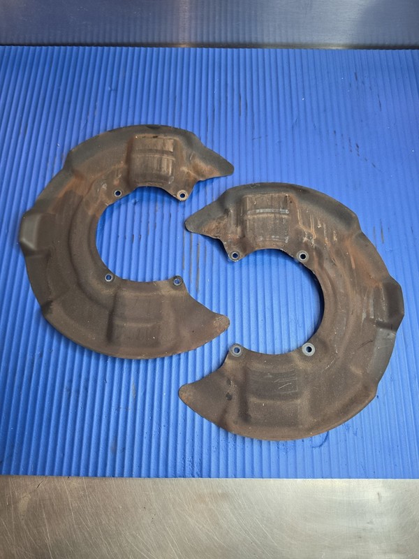 Mini Countryman Paceman Front Brake Dust Shields SET 34119805959 11-16 R60