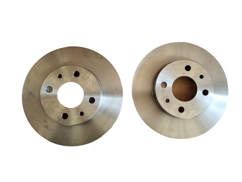 Front Brake Discs x2 240mm for FIAT 500 PANDA Cinquecento Tipo BRAVO FORD KA