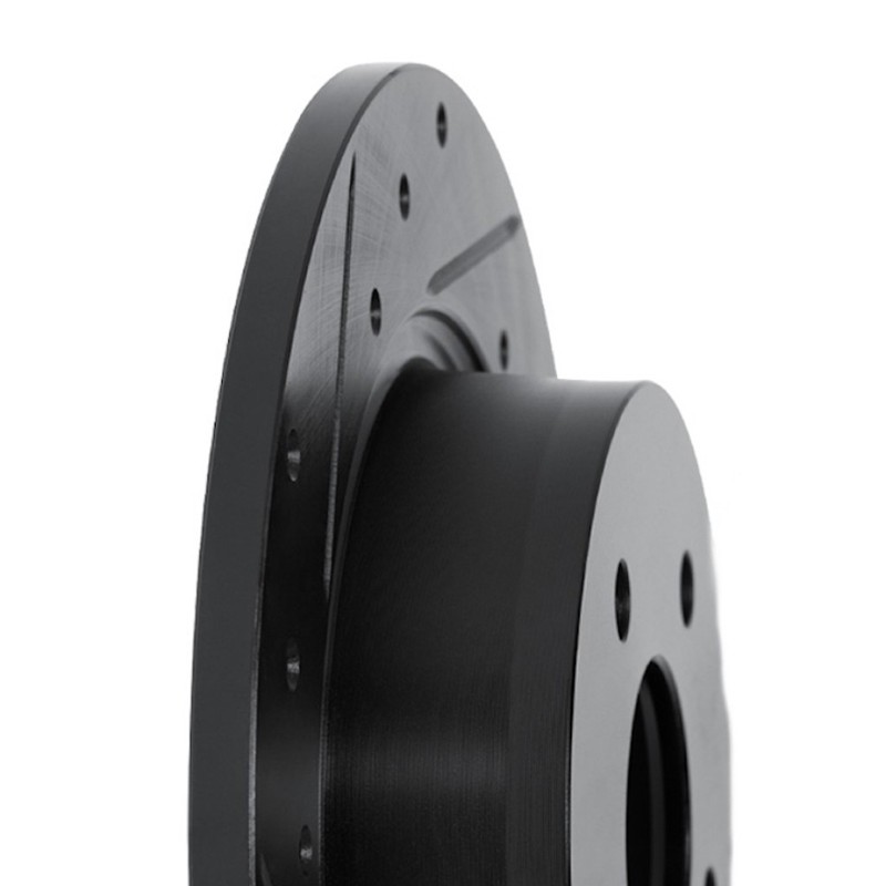For Ram C/V 2012-2015 Rotor Set | Rear | Excluded Calipers | Drilled And Slotted gallery