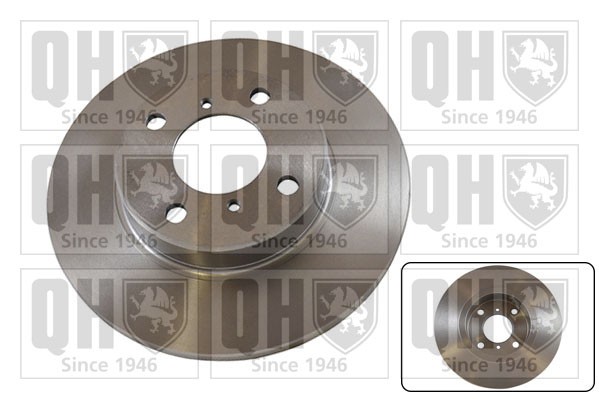 2x Brake Discs Pair Solid fits OPEL AGILA A 1.2 Front 00 to 07 247mm Set QH New gallery