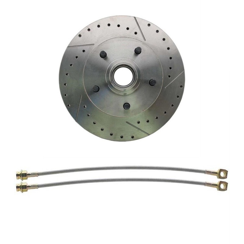 11" Disc Brake Conversion Kit For Chevy Fullsize Cars 1959-64 Complete Front Set gallery