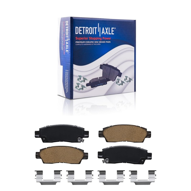 Rear Rotors Brake Pad for Chevy Traverse Buick Enclave GMC Acadia Saturn Outlook gallery