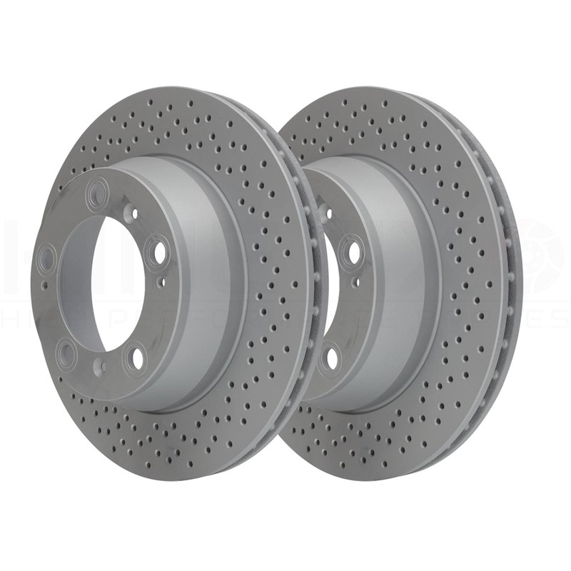 FOR PORSCHE 911 (997) 3.6 Carrera 2004 – 2008 REAR BRAKE DISCS 299mm X 24mm