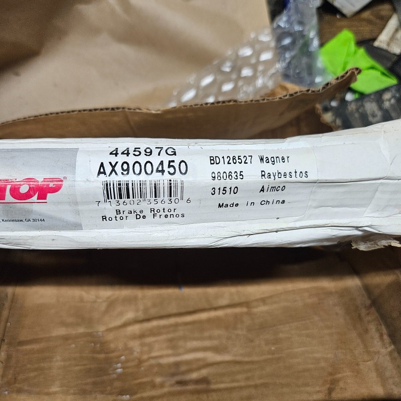 One Stop Quality Brake Rotor AX900450