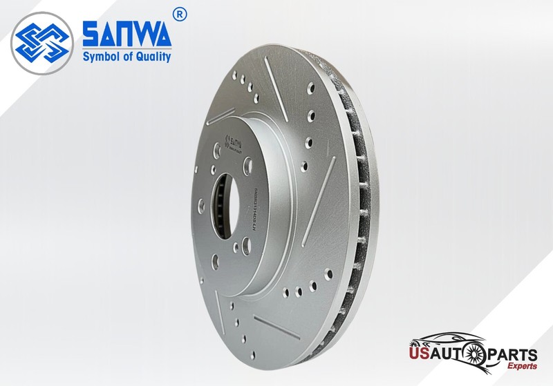 FRONT LH BRAKE ROTOR VENTED & GEOMET COATED D&S 296 mm FOR LEXUS IS250 2002-2015 gallery