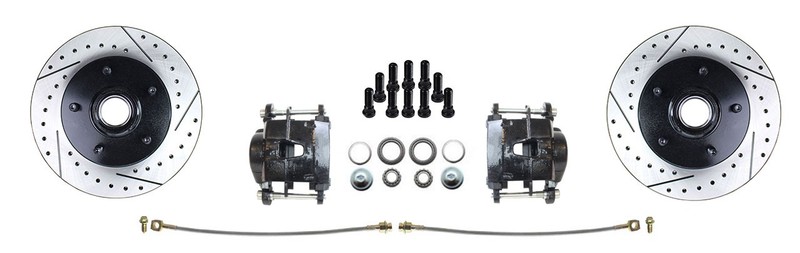 1982-87 Pontiac Grand Prix D/S Rotor Black Caliper Pad Wheel Bearings Seals gallery