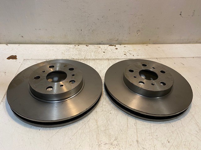 2 Quantity of DL Disc Brake Rotor MIN THK 24MM 3286 | 54mm Bore 5x100mm (2 Qty)