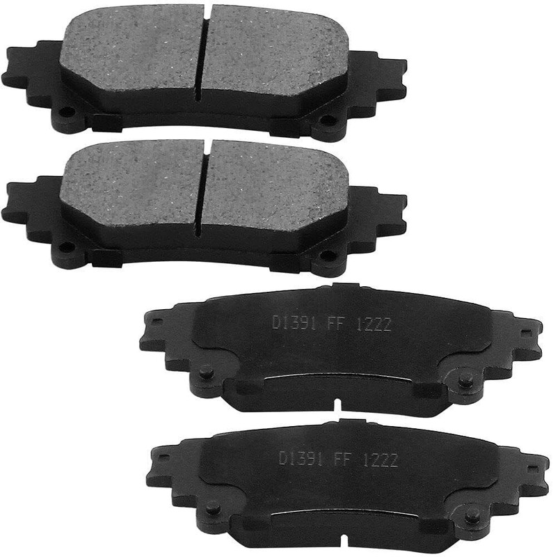 For Lexus Rx350 Rx450h Toyota Highlander Front Rear Disc Brake Rotors and Pads gallery