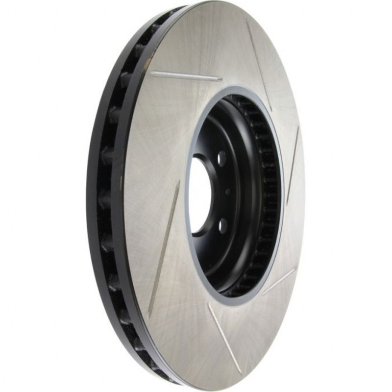 StopTech For Audi A5 Quattro 2008 09 10 2011 Slotted Brake Rotor Passenger Side gallery