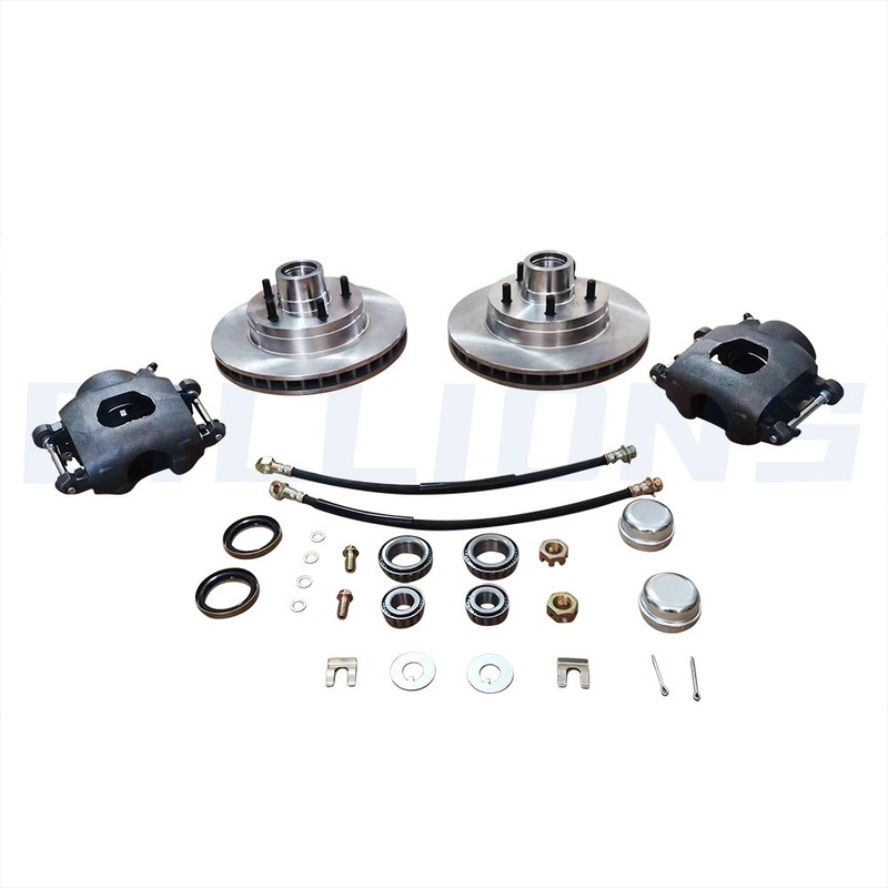 Front Truck Disc Brake Conversion Wheel Component Kit For 60-70 Chevy C10 5 Lug gallery