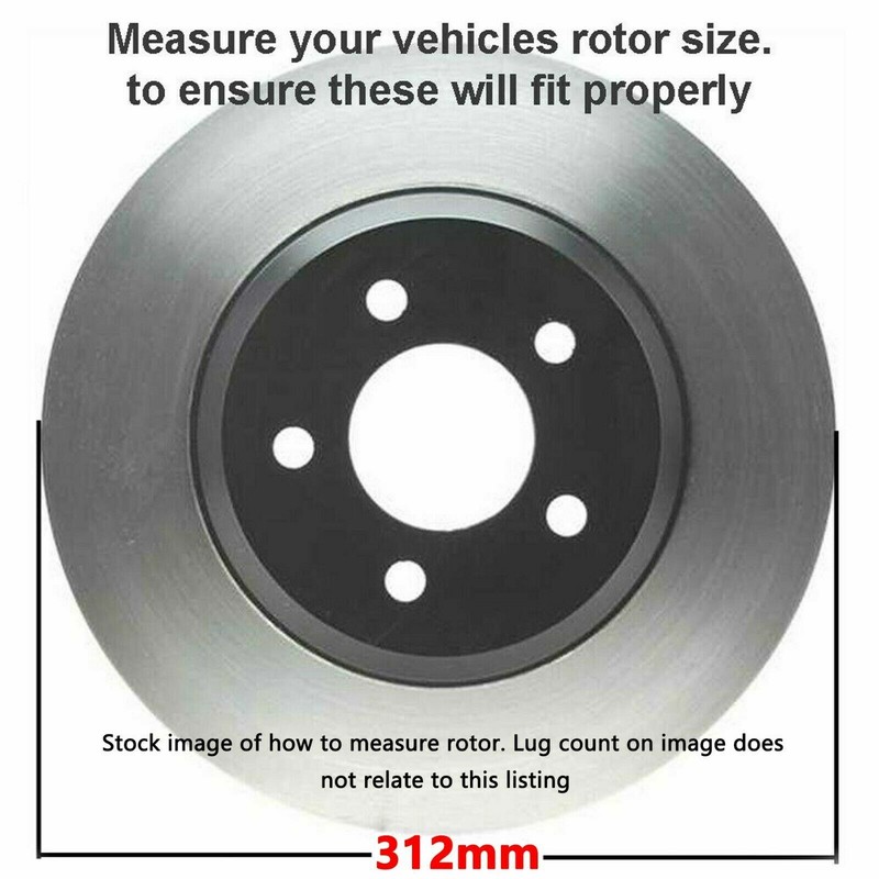 Front Brake Rotors Ceramic Pads for Volkswagen GTI Jetta EOS CC Audi A3 Quattro gallery