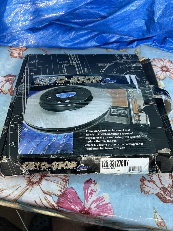 Centric 125.33127CRY Premium Cryo-Stop Brake Rotor (Rear)