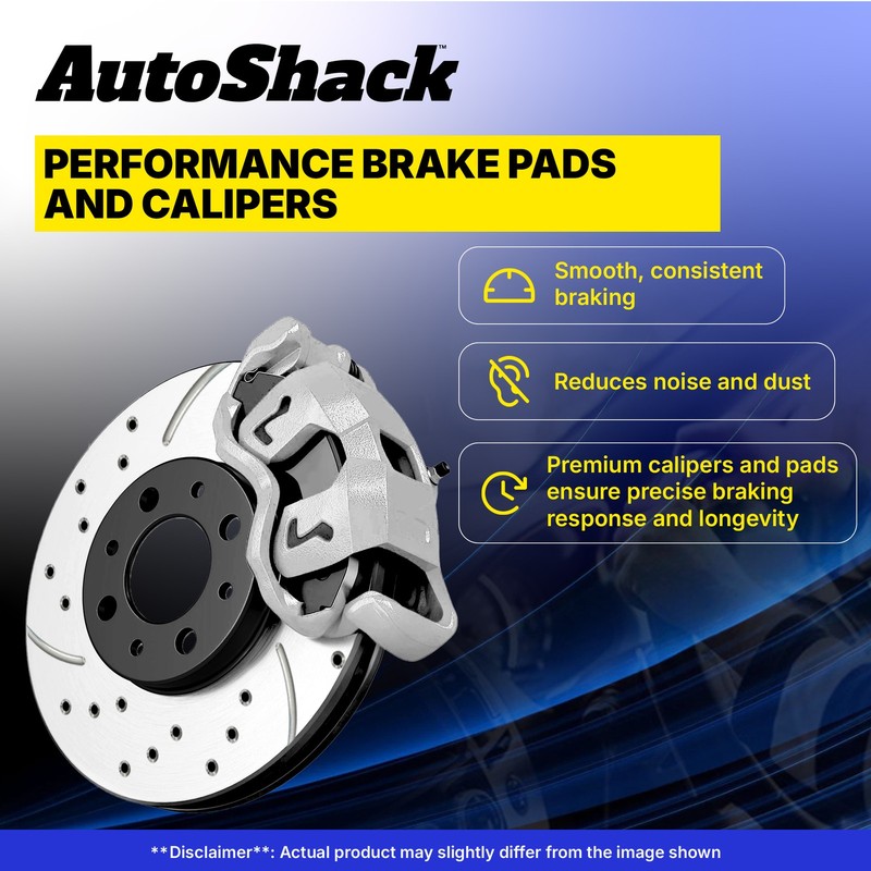 Front Rear Drilled Slotted Brake Rotor Pad Caliper for Honda, Element 03-11 gallery