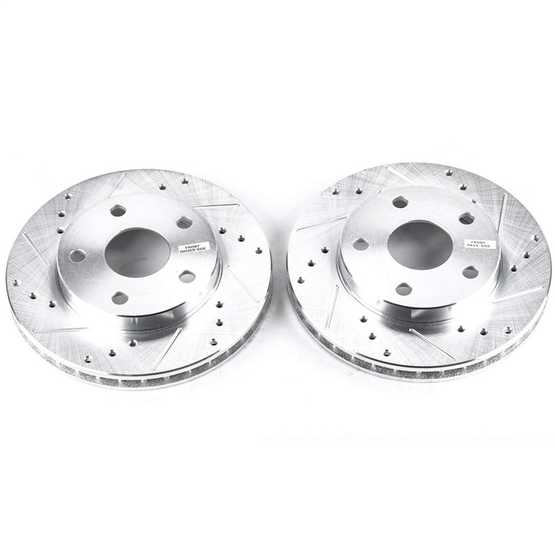 Powerstop Jbr590Xpr Disc Brake Rotor Set For 91-95 Toyota Mr2