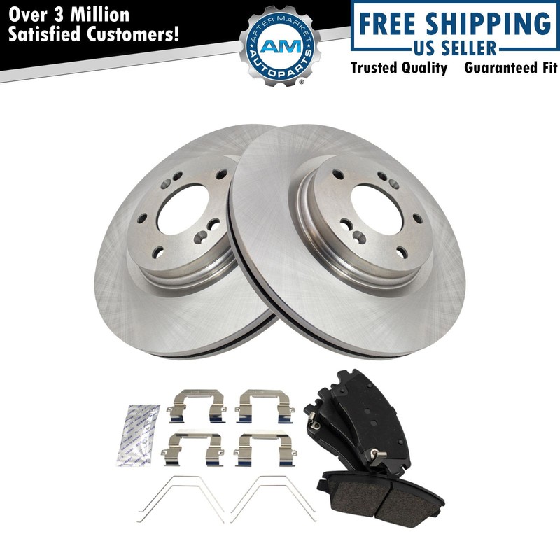 Front Premium Posi Ceramic Brake Pads & Rotor Kit for Hyundai Kia New