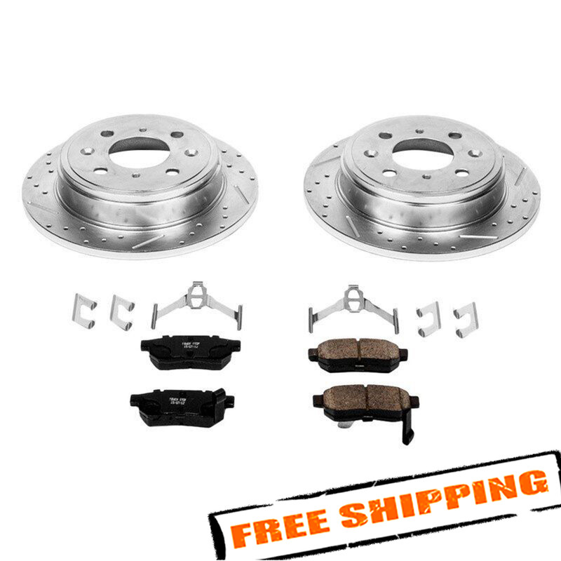 Power Stop 1-Click Z23 Evolution Sport Brake Kit for 92-00 Honda Civic