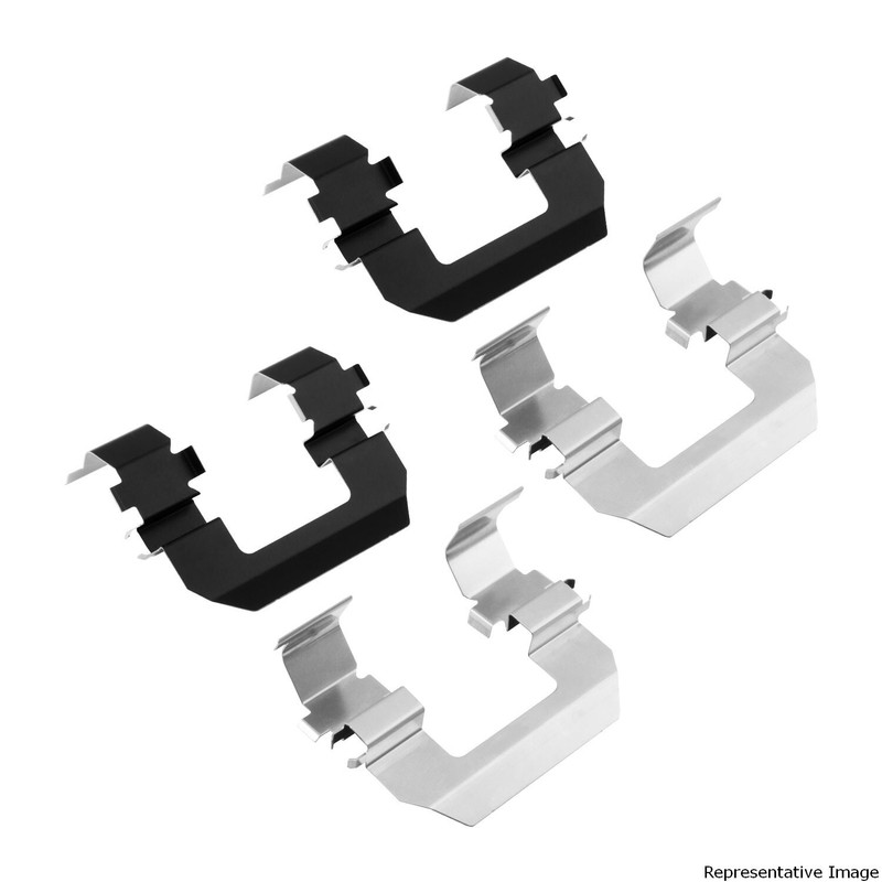 Dynamite Friction Disc Brake Hardware Kit for 3, 3 Sport, CX-3, CX-30 340-80047 gallery