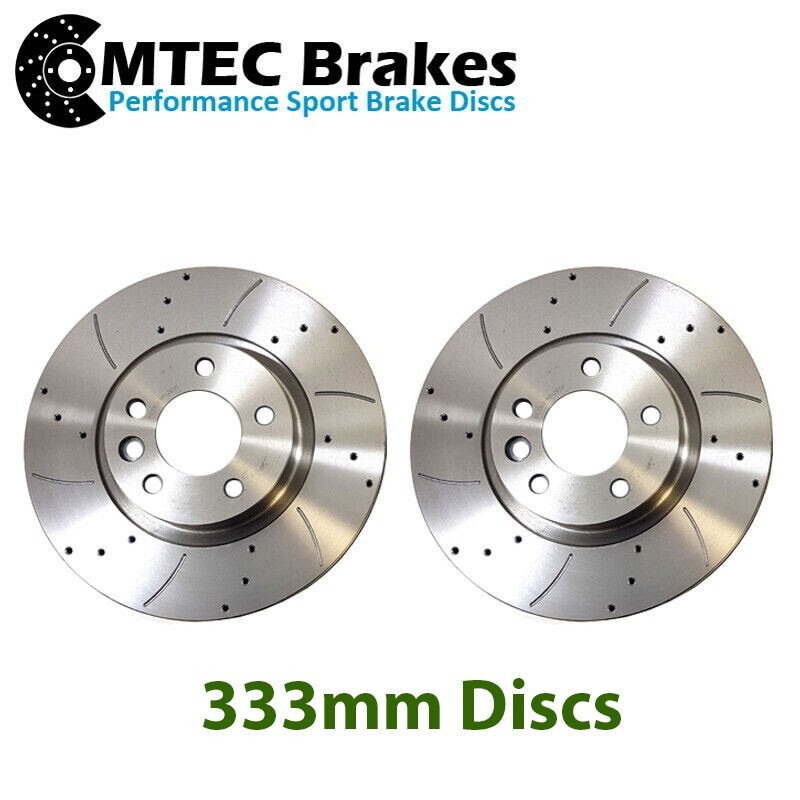 VW Caravelle 1.9 2.5 Tdi 4Motion 3.2V6 T5 03-10 front brake discs 333mm