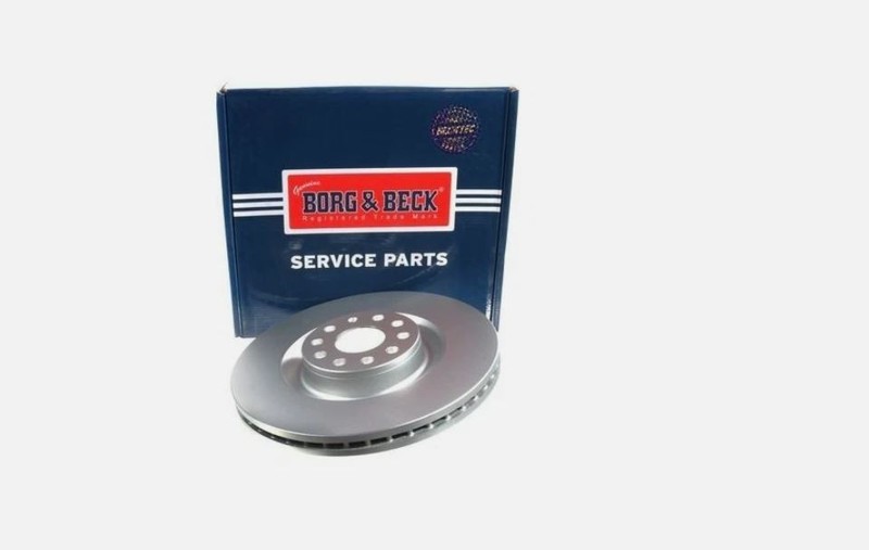Brake Disc Single Vented Front 345mm BBD5755S Borg & Beck 1K0615301AR 1K0615301M