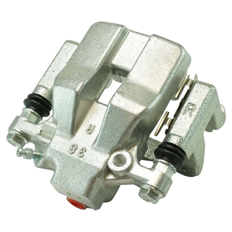 Brake Caliper Ceramic Pad & Performance Rotor Rear Kit w/Fluids for Toyota gallery