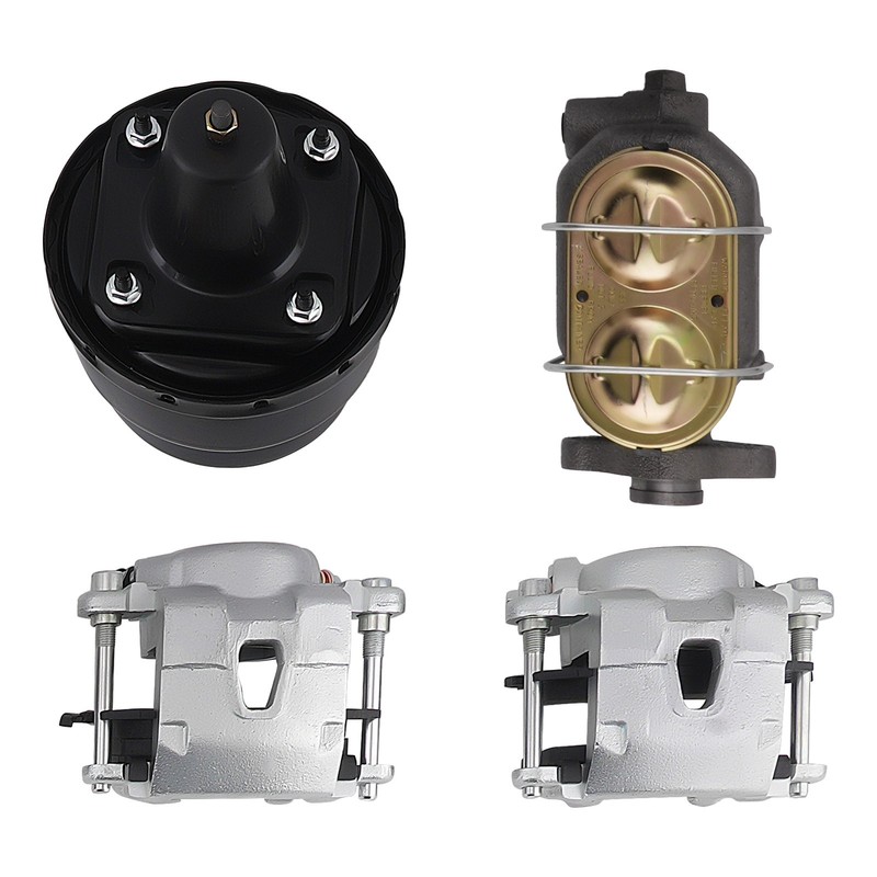 Front Disc Brake Conversion Set for Chevy 1959-1964 w/ Dual Diaphragm Booster gallery