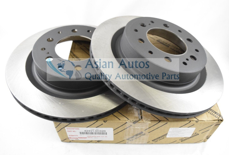 Genuine OEM TOYOTA SEQUOIA 2023-2024 REAR BRAKE ROTORS