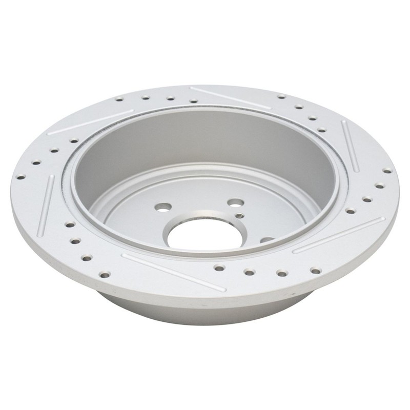 Performance Drilled Slotted Brake Rotor & Semi-Metallic Pad Front & Rear Kit gallery