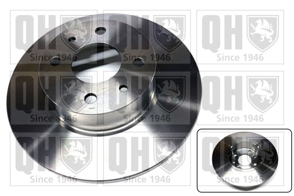 2x Brake Discs Pair Solid fits FIAT STILO 192 1.9D Rear 01 to 08 252mm Set QH gallery
