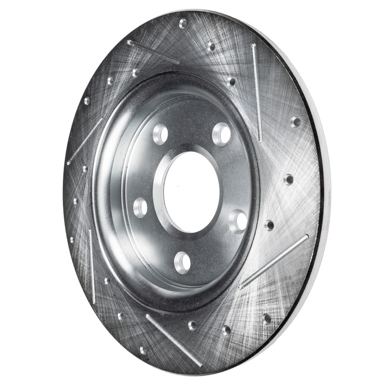 282mm Rear Drilled Disc Brake Rotors for Honda Accord HR-V Civic Acura TSX ILX gallery