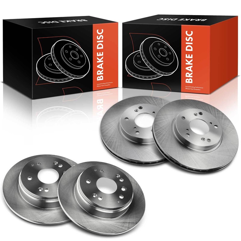 Disc Brake Rotors for Honda Element 2003 2004 2005 2006-2011 282mm Front & Rear