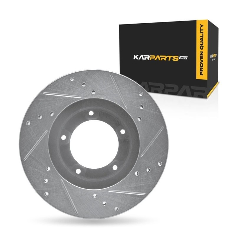 For Toyota Tacoma 1995-2004 Brake Rotor Front, Driver Side | Cast Iron | Vented