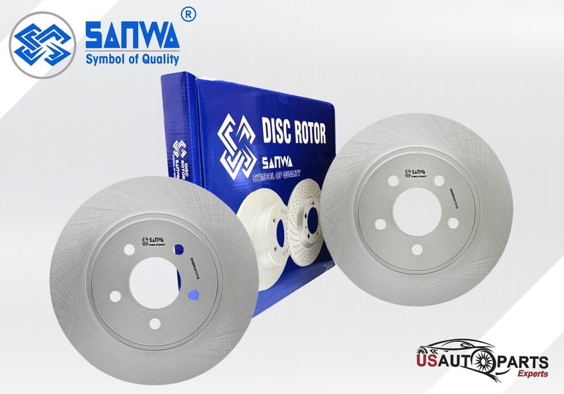 SET OF 2 REAR BRAKE ROTOR VENTED & GEOMET COATED 300 mm FOR FORD MUSTANG 05-14 gallery