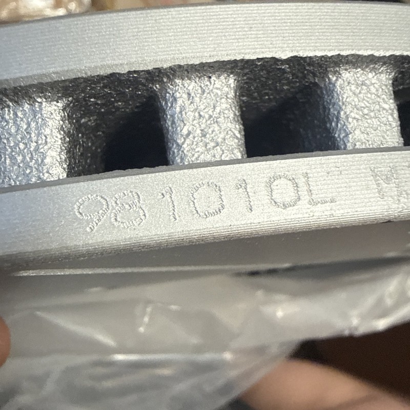 Hyundai Kia 51712-4Z000 Front Brake Rotors 2013–2018 Hyundai Santa Fe Sport gallery