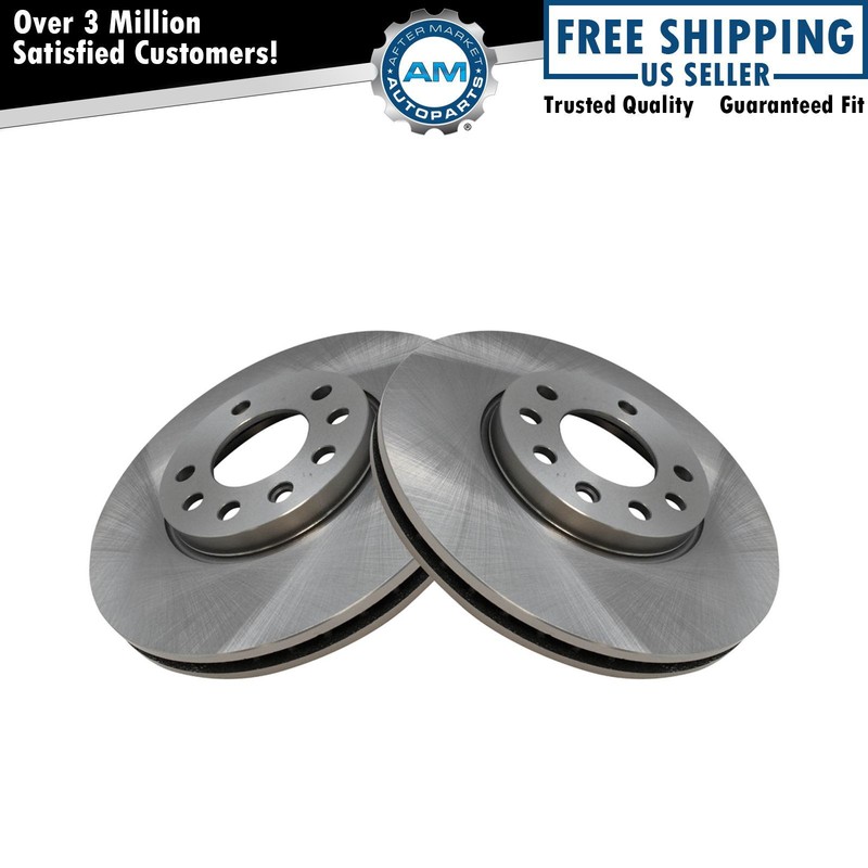 Front Brake Rotors Set For 2003-2011 Saab 9-3 2010 9-3X