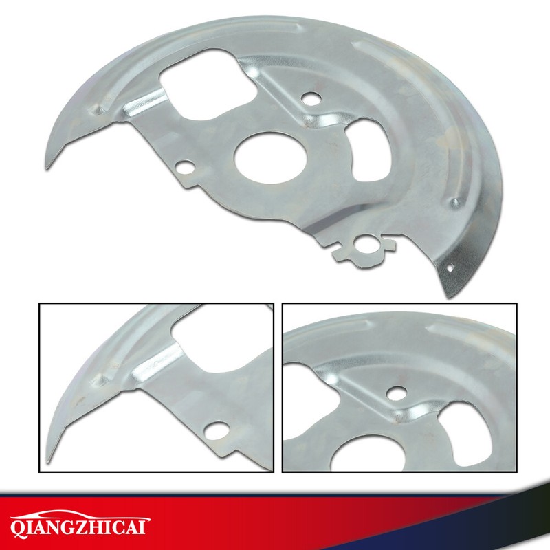 Disc Brake Caliper Brackets + Backing Plates Dust Shields Fit For Chevelle GM gallery