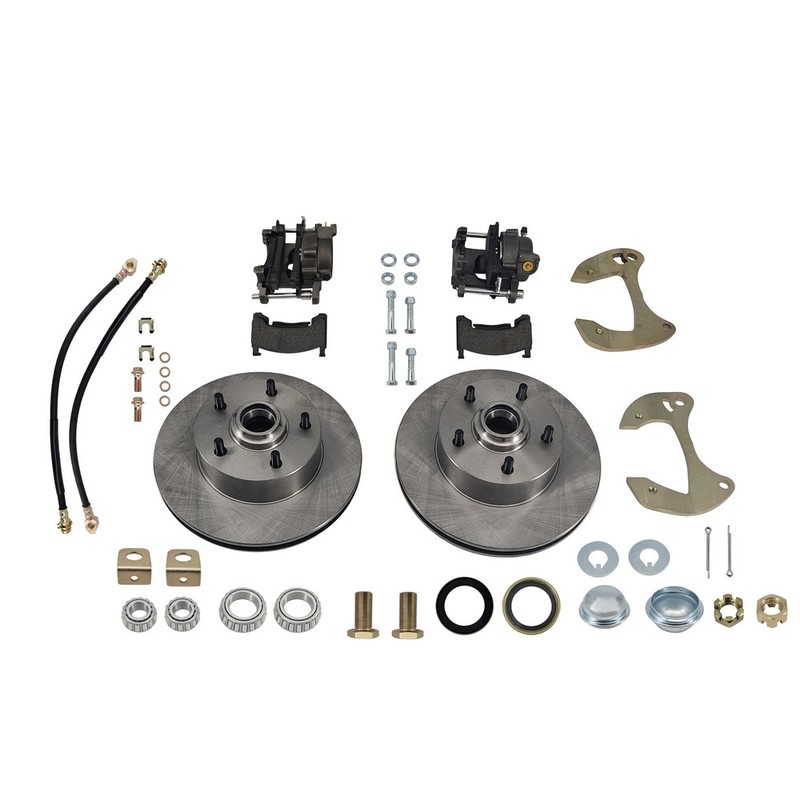Car Deluxe Disc Brake Kit, 5 x 4-3/4" For 1955-64 Chevy Full Size Impala Bel Air gallery