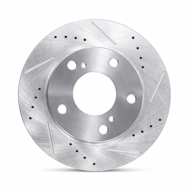 10.04" Drilled and Slotted Brake Rotors FOR 1992-2001 Toyota Camry 4 Cyl - FRONT gallery