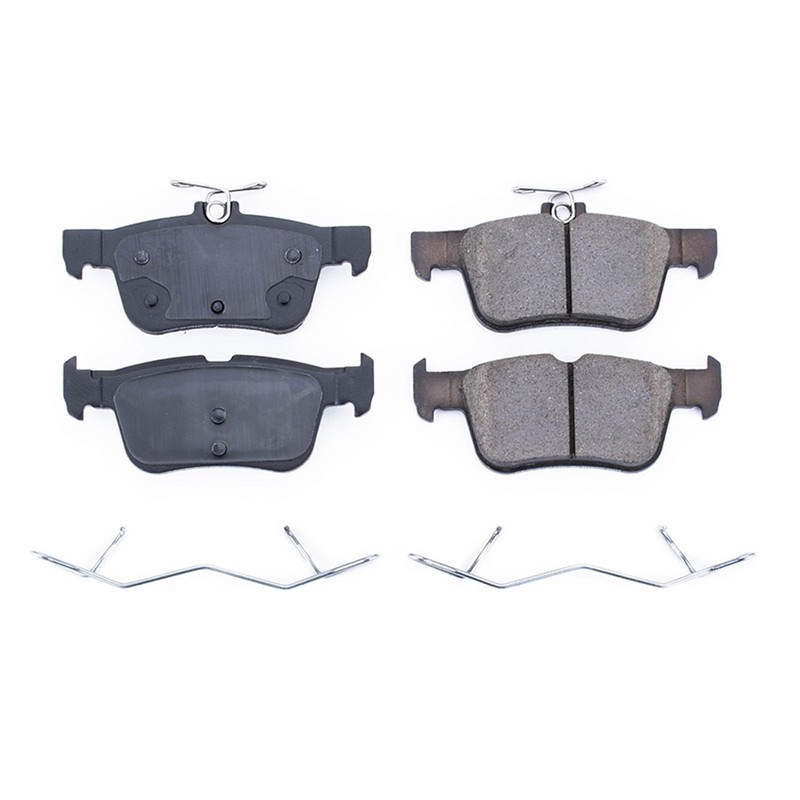 17-1665 Powerstop 2-Wheel Set Brake Pad Sets Rear for Ford Edge Lincoln Nautilus gallery