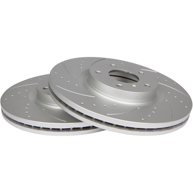 [Front] Brake Disc Rotors & Ceramic Pads for Honda Accord 03 - 12 Civic CR-V gallery