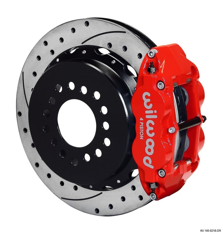 Wilwood Disc Brake Caliper / Rotor / Pad Kit – KIT,REAR,BIG Fits Ford NEW STYLE,