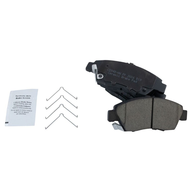 Front & Rear Premium Ceramic Brake Pad Performance Rotor Kit for Honda gallery