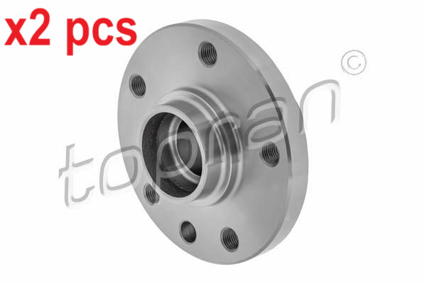 X2 PCS L&R SIDES REAR FITS HYUNDAI TUCSON 1.6 BRAKE DISC 108637 FEBI BILSTEIN