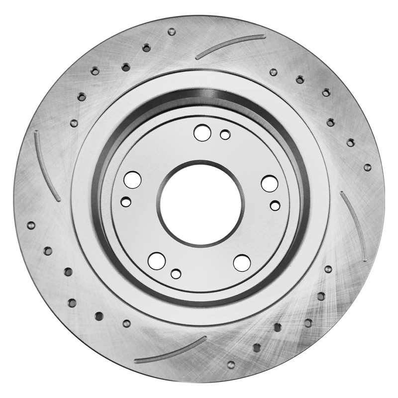 11.10 inch Rear Disc Rotors Ceramic Brake Pads Kit for Acura ILX Honda Accord gallery