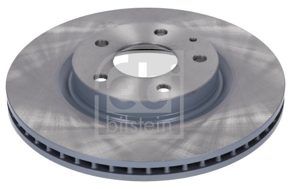 2X Febi 180008 Front Brake Discs Pair 295mm Vented Fits Mazda 3 Cx-30